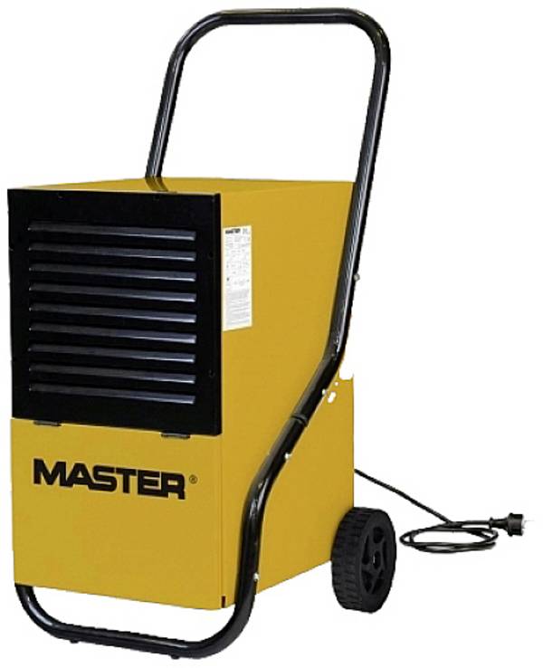 Master Climate Solutions DH 752 odvlhčovač staveb, DH 752, 701 m³, 900 W, 1.95 l/h, žlutá/černá