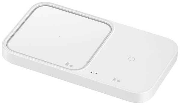 Samsung bezdrátová indukční nabíječka 15 W Wireless Charger Duo EP-P5400T EP-P5400TWEGEU  Výstup USB-C® bílá