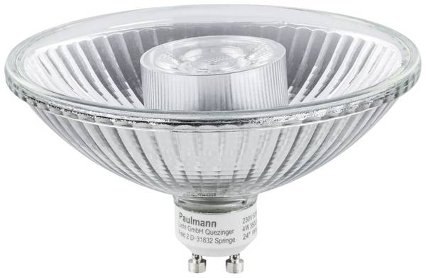 Paulmann 28901 LED Energetická třída (EEK2021) G (A - G) GU10 žárovka 6.5 W teplá bílá (Ø x v) 111 mm x 70 mm stmívatelná 1 ks