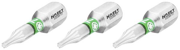 <br>  Hazet<br>  2223N-T7/3<br>  2223N-T7/3<br>  bit Torx<br>  Pohon (šroubovák): 1/4" (6,3 mm)<br>  Typ zakončení: TX<br>  TX 7<br>  25 mm<br>