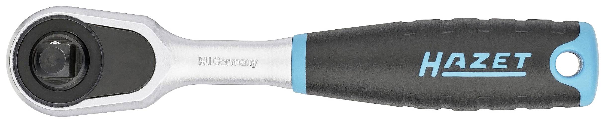 Ráčna Hazet s ergonomickou rukojetí, vhodná pro opravy automobilů.