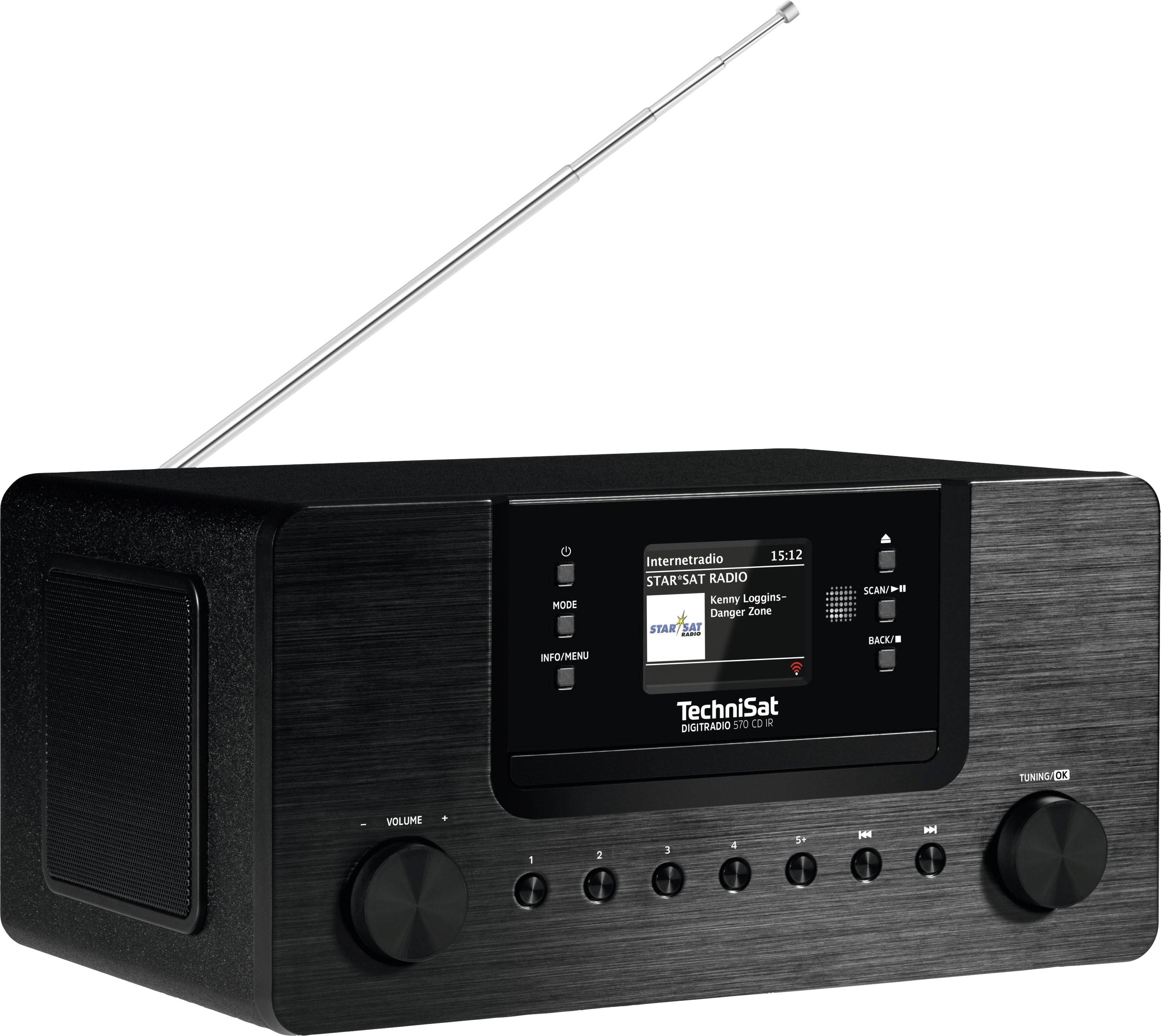 TechniSat DIGITRADIO 570 0000/3953 rádio CD, DAB+, internetové, FM, DAB+, CD, USB, internet, černá-4