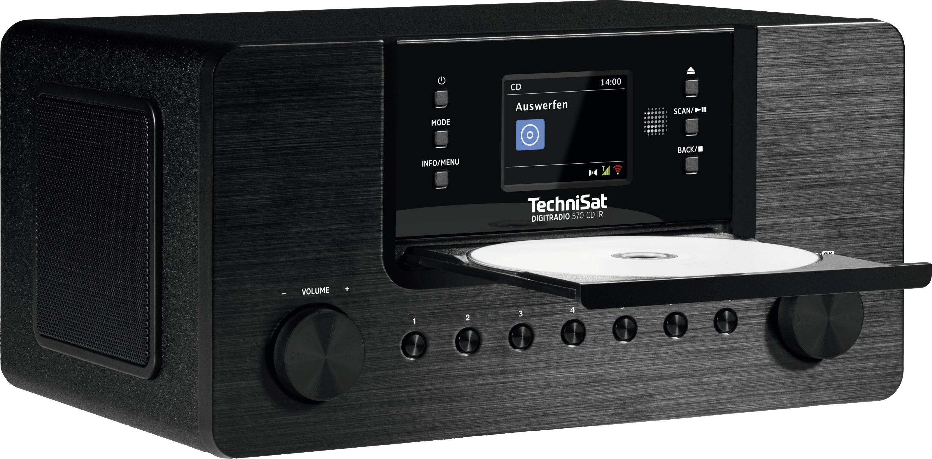 TechniSat DIGITRADIO 570 0000/3953 rádio CD, DAB+, internetové, FM, DAB+, CD, USB, internet, černá-5