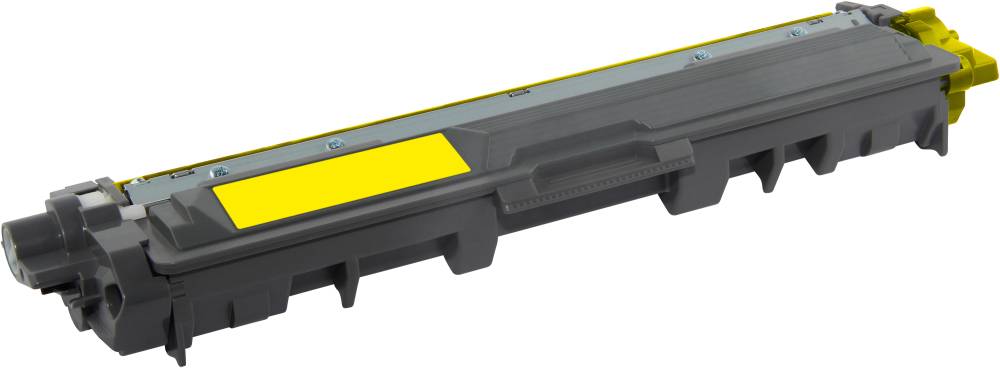 Žlutý toner do tiskárny, vhodný pro tiskové úlohy v kanceláři nebo doma.