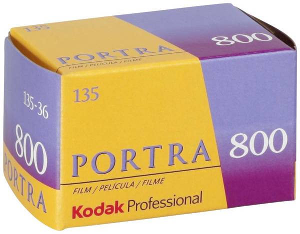 Kodak Portra 800 maloformátový film 1 ks