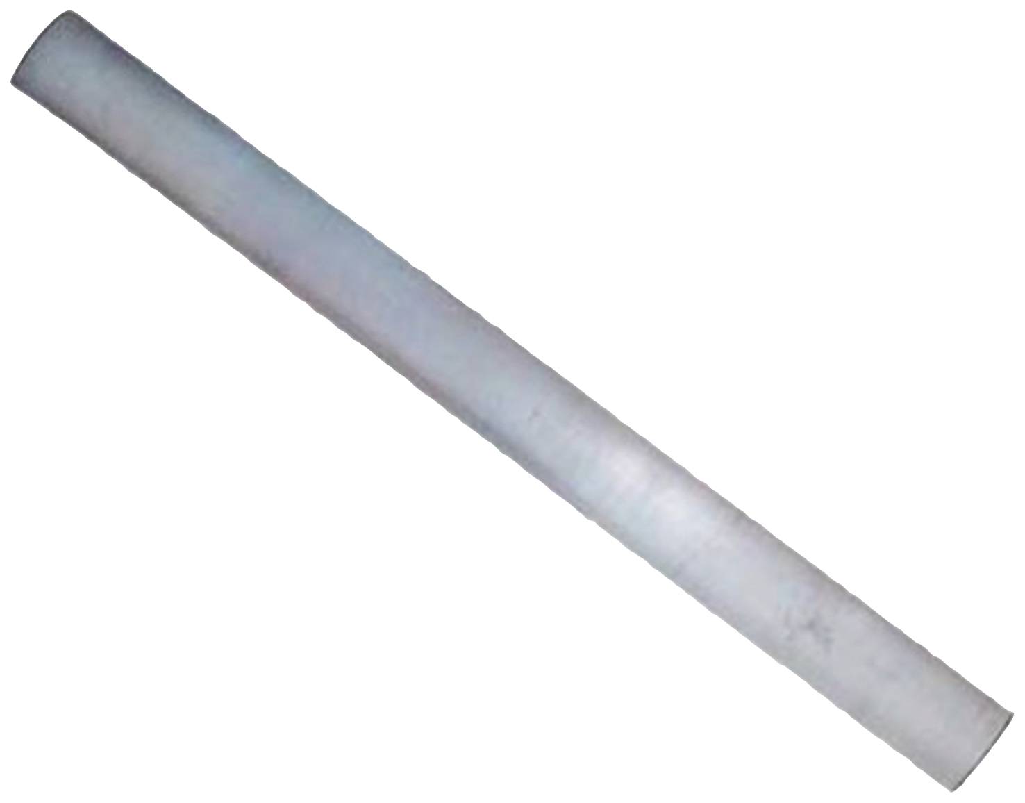 Dlouhý, úzký, válcovitý předmět umístěný šikmo.