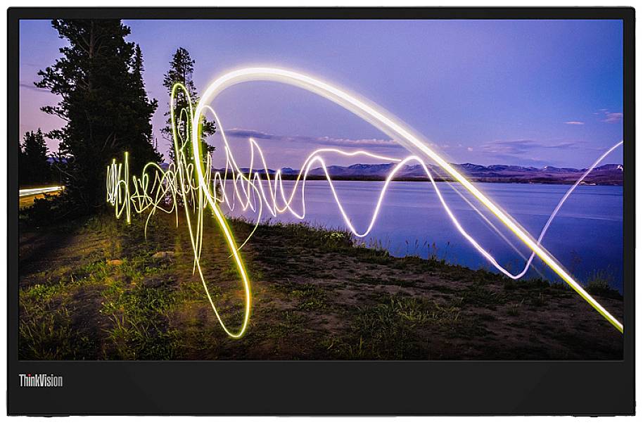 Lenovo ThinkVision M15 LED monitor 39.6 cm (15.6 palec)1920 x 1080 Pixel, 16:9, 14 ms, IPS LED-0