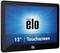 13palcový dotykový displej s logem 'elo' na modrém pozadí.
