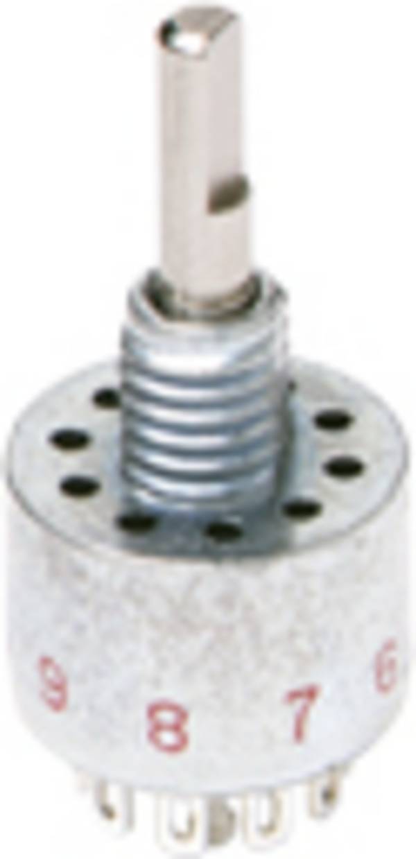 C & K Switches  MA04L1NCGF    otočný spínač  20 V, 125 V, 20 V/DC, 28 V/DC    Počet pozic přepínače 4    IP67  1 ks