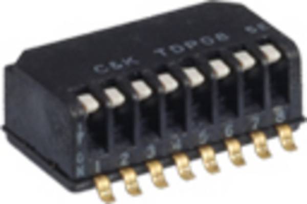 C & K Switches  TDP06H1SBD1R    DIP spínač  Pólů 6    1 ks  Tape