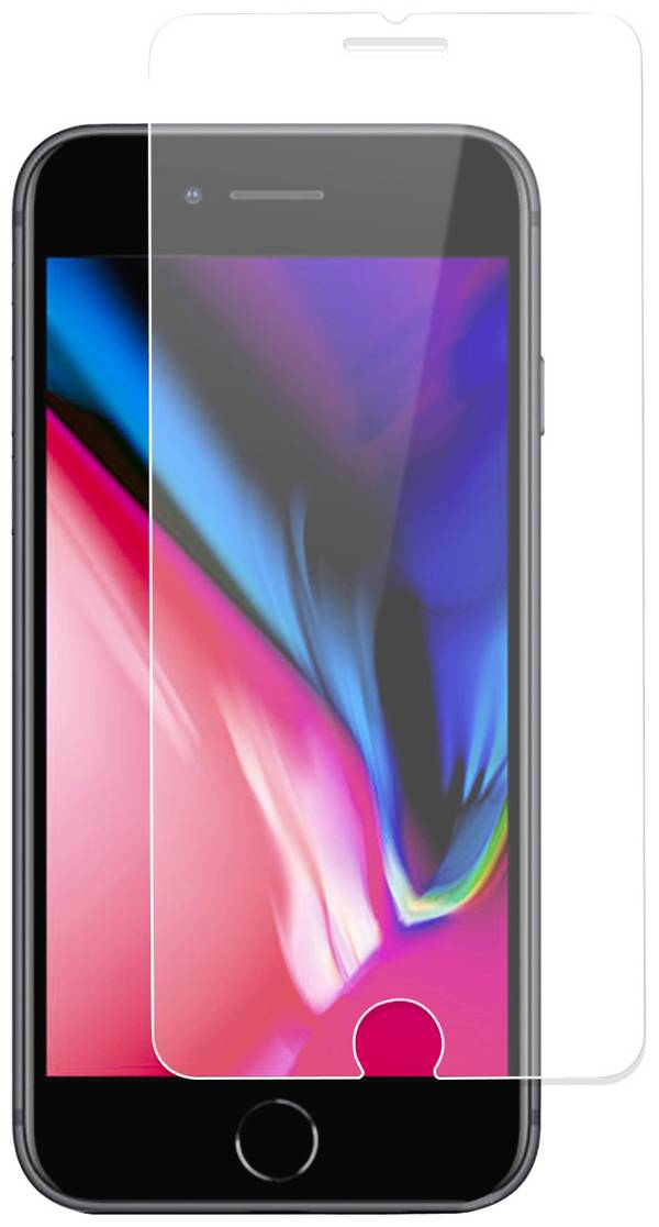 4Smarts 456348 ochranné sklo na displej smartphonu Apple IPhone se (Gen. 3, 2022), IPhone se (Gen. 2, 2020), iPhone 8, iPhone 7, IPhone 6 1 ks 456348