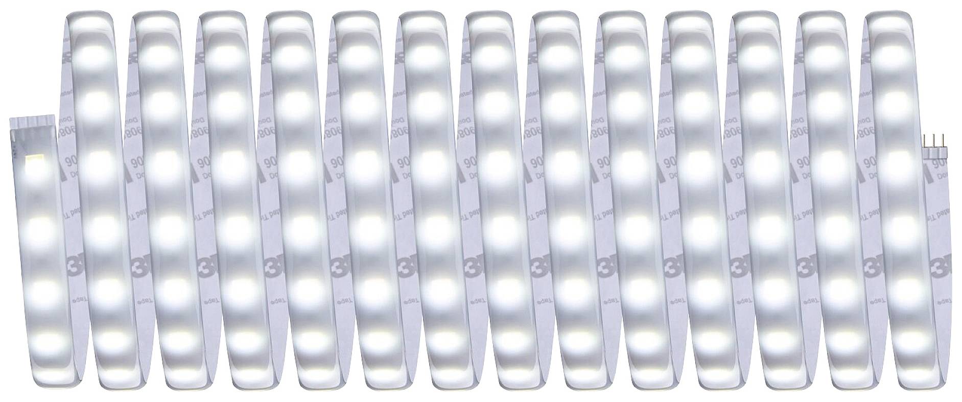 LED světelná lišta se 16 svítícími segmenty, pravidelně rozmístěnými, určená pro osvětlovací aplikace.