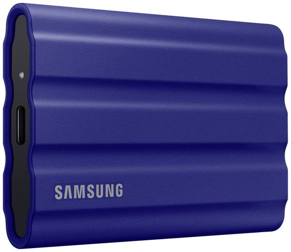 Samsung Portable T7 Shield 2 TB, externí SSD disk, USB 3.2 (Gen 2) , modrá