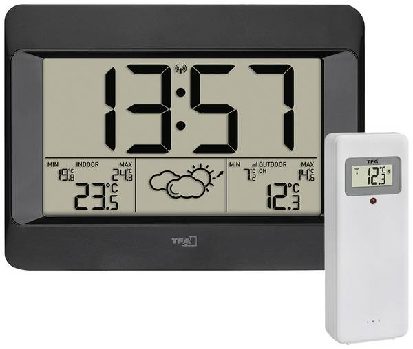 TFA Dostmann ZENO 35.1163.01 digitální bezdrátová meteostanice  Počet senzorů (max.) 3