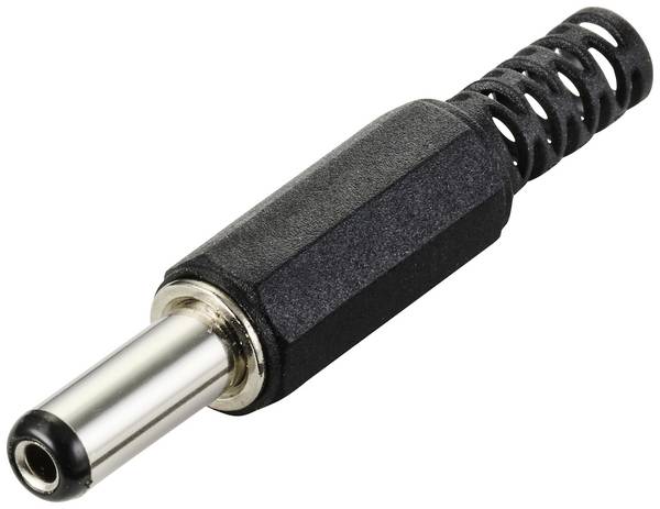 TRU COMPONENTS  nízkonapěťový konektor zástrčka, rovná 5.5 mm 2.1 mm  1 ks