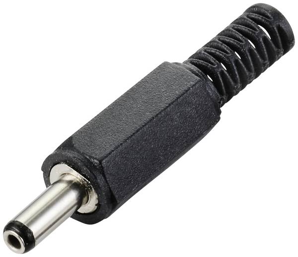 TRU COMPONENTS  nízkonapěťový konektor zástrčka, rovná 3.5 mm 1.35 mm  1 ks