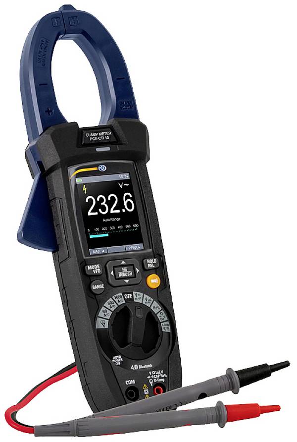 PCE Instruments PCE-CTI 10 proudové kleště, Kalibrováno dle (ISO)