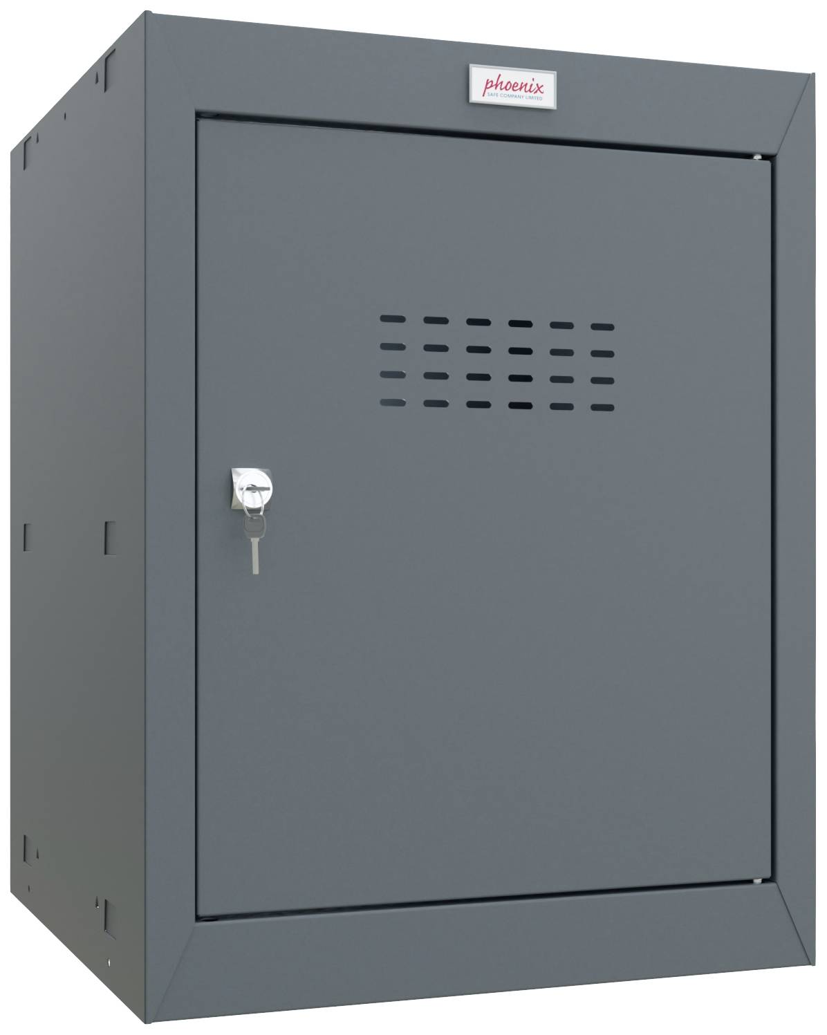 Phoenix CL0544AAK CL-Serie Krychlová úzká skříňka ocel se zámkem na klíč