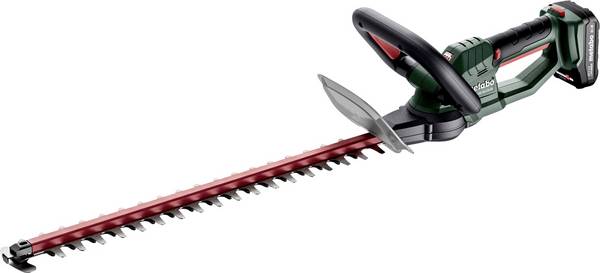 Metabo HS 18 LTX 55 akumulátor nůžky na živý plot  + 2. akumulátor, vč. nabíječky  18 V Li-Ion