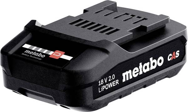 Metabo 625026000  náhradní akumulátor pro elektrické nářadí  18 V 2.0 Ah Li-Ion