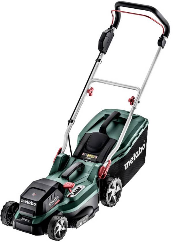 Metabo RM 36-18 LTX BL 36 akumulátor Akumulátorová sekačka   + 2. akumulátor, vč. nabíječky  18 V šířka sekání 36 cm