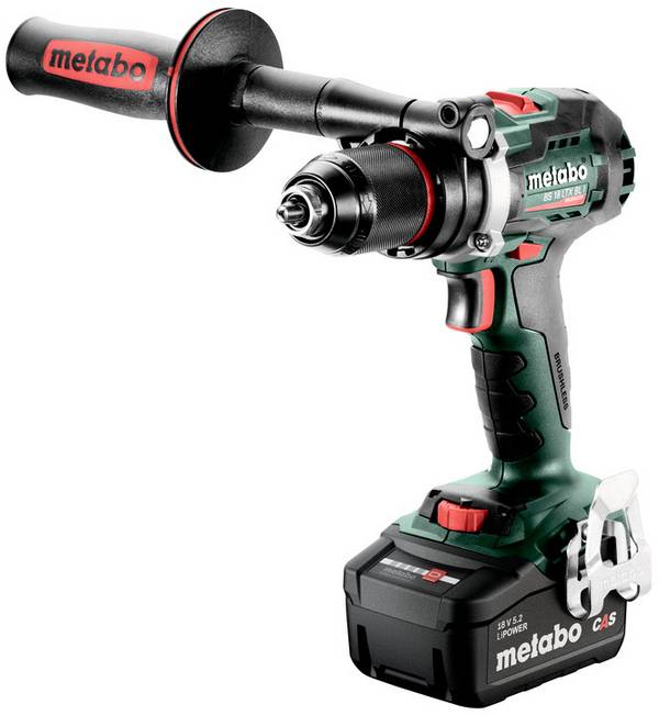 Metabo BS 18 LTX BL I aku vrtací šroubovák, 18 V, 5.2 Ah Li-Ion 602358650