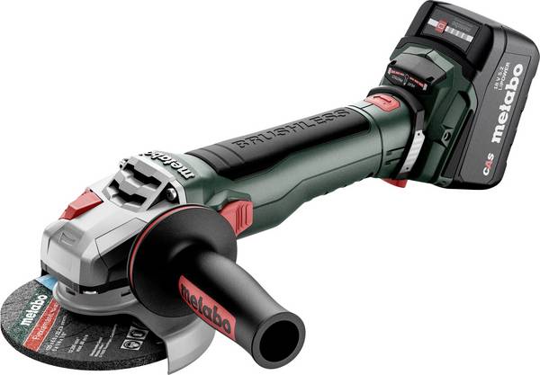 Metabo WB 18 LT BL 11-125 613054650 Akumulátorová úhlová bruska  125 mm, 18 V, 5.2 Ah