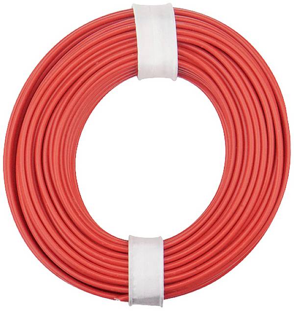 Donau Elektronik 150-010 lanko/ licna, 1 x 0.50 mm², červená, 10 m