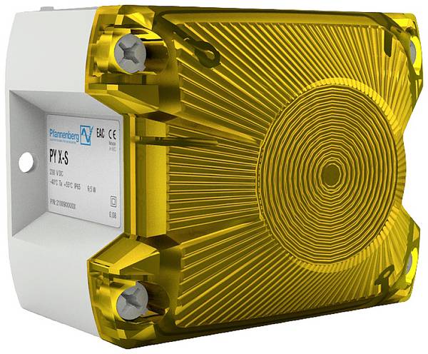 Pfannenberg bleskovka Xenon PY X-S-05 24 DC YE M12 7035 21510803101 žlutá  zábleskové světlo 24 V/DC