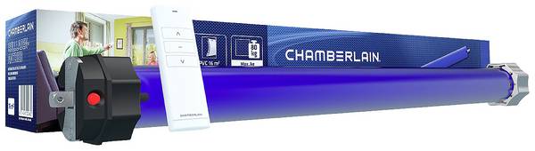Chamberlain  RPD40ER-10 sada bezdrátového trubkového motoru 60 mm 80 kg 275 W 40 Nm