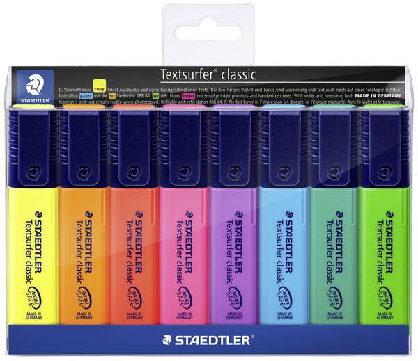 Staedtler zvýrazňovač textu  364 WP8 364 WP8   8 ks