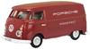 Schuco 452669800 H0 model osobního automobilu Volkswagen T1 červená, závodní služba Porsche
