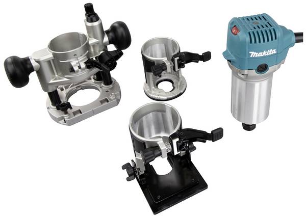 Makita  multifunkční fréza , vč. příslušenství, 710 W, RT0702CX2J