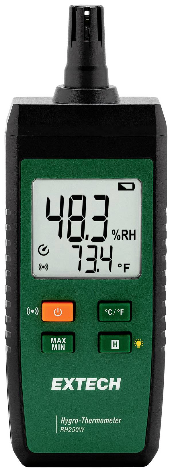 Extech RH250W vlhkoměr vzduchu (hygrometr), Kalibrováno dle (ISO)-