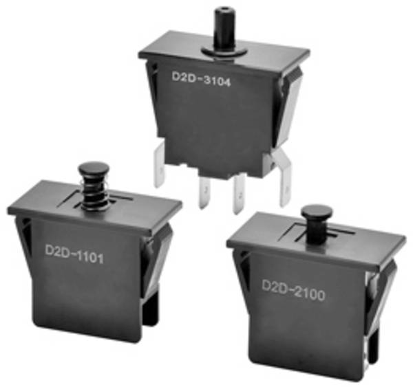 Omron, D2D-2100 dveřní spínač, 250 V/AC, 10 A, 1 ks