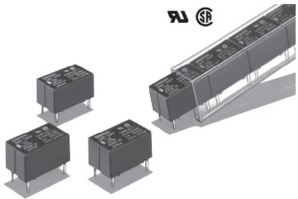 Omron, G6EU-134P-US-DC5 relé do DPS, bistabilní, 1 cívka, 1 ks