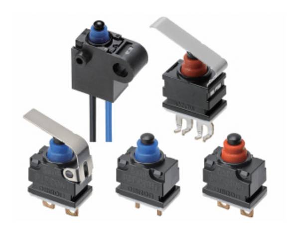 Omron D2GW-A1L2F mikrospínač 13.5 V/DC 0.01 A 1x zap/(vyp) 1 ks Bag