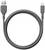 Šedý USB-Lightning kabel vhodný pro nabíjení a synchronizaci zařízení.