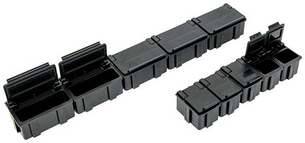 ESD BERNSTEIN Tools for Electronics 9-324 krabička na malé součástky  přihrádek: 10 Antistatické Box Obsah 10 ks