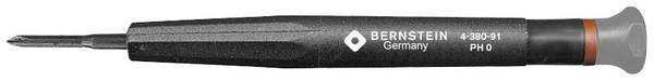 BERNSTEIN Tools for Electronics 4-380-91 4-380-91  křížový šroubovák  Délka dříku: 17 mm