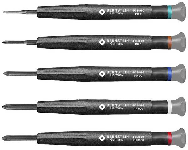 BERNSTEIN Tools for Electronics  4-380-PH  sada šroubováků