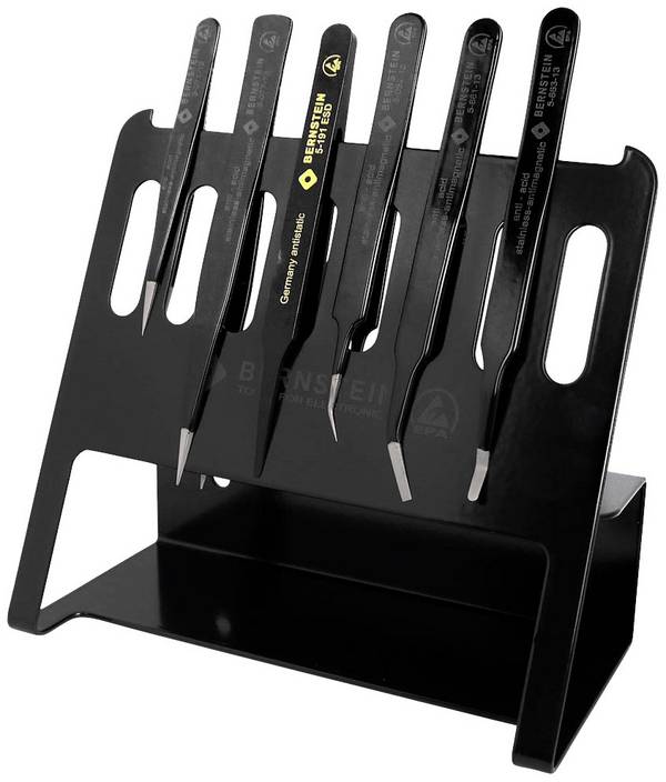 BERNSTEIN Tools for Electronics 5-060-AV ESD Pinzeta, 150 mm