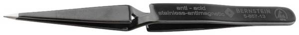 BERNSTEIN Tools for Electronics 5-857-13 ESD Pinzeta, 31, plochá, zahnutá, 125 mm
