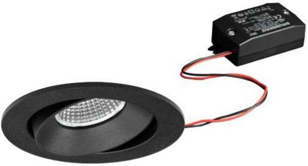 Brumberg 38379183 38379183 LED vestavné svítidlo, LED, 7 W, černá