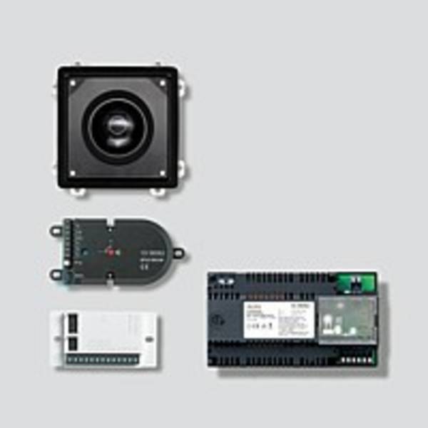 Siedle KIT EV 053-0 kabelový domovní telefon kompletní sada, černá, 210010298-00