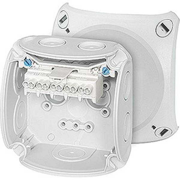 Hensel 62000001 rozbočovací krabice  (d x š x v) 93 x 93 x 62 mm šedá IP66 1 ks