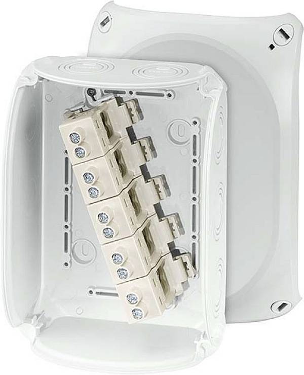 Hensel 62000067 rozbočovací krabice  (d x š x v) 210 x 155 x 92 mm šedá IP66 / IP67 1 ks