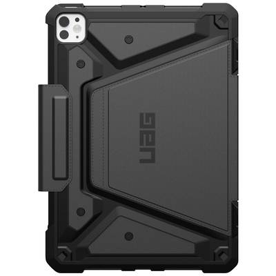 Robustní černý ochranný kryt pro tablet s pevnou strukturou a držákem na pero na levé straně.