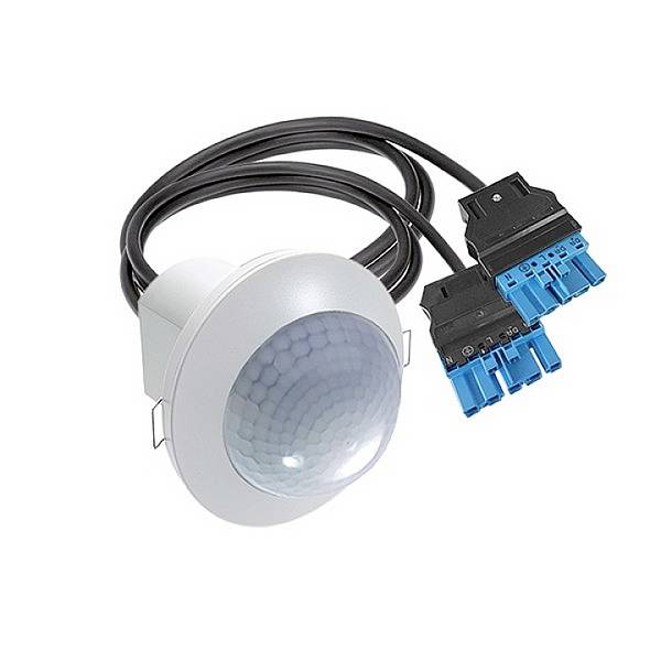 ESYLUX EP10424854 pod omítku stropní detektor přítomnosti osob 152 °, 360 °  bílá IP20