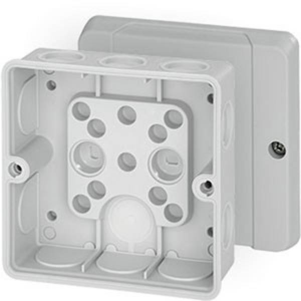 Hensel 62000267 rozbočovací krabice  (d x š x v) 98 x 98 x 55 mm šedá IP55 1 ks